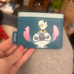 EUC Disney Stitch Card Holder
